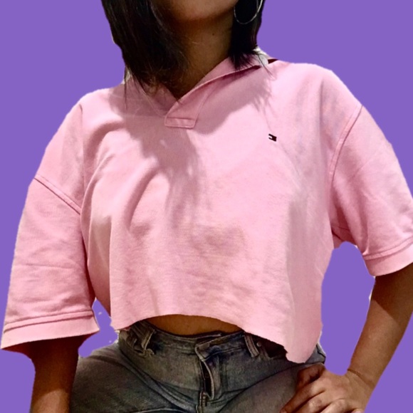 Tommy Hilfiger Tops - TOMMY HILFIGER Cropped Polo / Top
